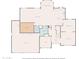 First floor floorplan with bedroom, bathroom, kitchen, living room, and garage layout at 112 E Joseph Way, Gilbert, AZ 85295