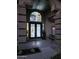Inviting home entrance with decorative glass doors, sidelights, and an arched transom window at 112 E Joseph Way, Gilbert, AZ 85295