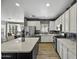 Bright and airy kitchen with white cabinetry, stainless steel appliances, and a spacious island for meal preparation at 112 E Joseph Way, Gilbert, AZ 85295