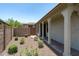 Private side yard with low maintenance landscaping, creating a serene and inviting outdoor space at 12727 W Lowden Rd, Peoria, AZ 85383