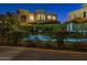 Beautiful community pool, lush desert landscaping, and plenty of seating at 7199 E Ridgeview Pl # 221, Carefree, AZ 85377