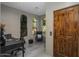 A comfortable office space with arched windows and wood door at 7199 E Ridgeview Pl # 221, Carefree, AZ 85377