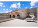 Rooftop patio with lounge chairs offering an outdoor space to relax and enjoy the views at 8879 E Greenview Dr, Gold Canyon, AZ 85118