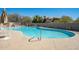 Inviting community pool area with plenty of space to lounge and relax at 9154 E Sunflower Ct, Scottsdale, AZ 85266