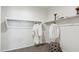 Spacious walk-in closet with ample shelving and storage, ideal for organization at 1320 W Kennedy Ave, Coolidge, AZ 85128