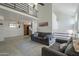 Cozy living room features neutral tones, comfortable seating, and a stylish loft area at 154 W 5Th St # 212, Tempe, AZ 85281