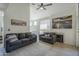 Bright living room boasts comfortable seating, modern decor, and a cozy fireplace at 154 W 5Th St # 212, Tempe, AZ 85281