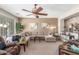 Spacious living room with comfortable seating, neutral tones, and an open layout at 269 W Seaside Dr, Casa Grande, AZ 85122
