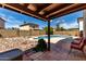 Backyard featuring a lovely pool, perfect for entertaining and relaxing at 3730 W Michigan Ave, Glendale, AZ 85308