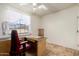 Bright office featuring a large window with lots of natural light, and vinyl floors at 3730 W Michigan Ave, Glendale, AZ 85308