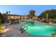 Beautiful backyard pool area with ample lounge seating, mature landscaping, and a serene outdoor retreat at 3901 E San Miguel Ave, Paradise Valley, AZ 85253