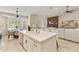 Well-designed kitchen with a central island overlooking the living area at 541 E Spur Ave, Gilbert, AZ 85296