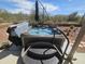 Inviting hot tub offering a perfect spot for relaxation in the backyard at 5637 E Lonesome Trl, Cave Creek, AZ 85331