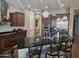 Modern kitchen with island seating, stainless appliances, and sleek countertops at 5637 E Lonesome Trl, Cave Creek, AZ 85331