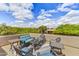 Relaxing rooftop patio with comfortable seating and picturesque views of the surrounding landscape at 9780 E Gamble Ln, Scottsdale, AZ 85262