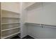 Walk-in closet offering ample shelf space at 1079 E Jasper Dr, Gilbert, AZ 85296