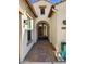 Arched entryway with decorative security gate at 16229 W Berkeley Rd, Goodyear, AZ 85395