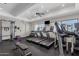 Community fitness center with treadmills, weight machines, and exercise equipment at 21616 E Calle De Flores --, Queen Creek, AZ 85142