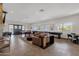 Community game room featuring a pool table, shuffleboard, ping pong, and comfortable lounge area at 21616 E Calle De Flores --, Queen Creek, AZ 85142