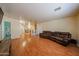 Spacious living area with an open floor plan and lots of natural light at 23104 W Kimberly Dr, Buckeye, AZ 85326
