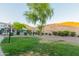 Inviting community area featuring a swimming pool, landscaping, and walking paths at 3236 E Chandler Blvd # 3031, Phoenix, AZ 85048