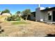 Backyard featuring a spacious area with ample space for landscaping and recreation at 344 E Jacaranda St, Mesa, AZ 85201