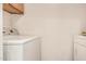 Bright laundry room with washer and dryer hookups, offering convenience and functionality at 4121 W Paradise Dr, Phoenix, AZ 85029