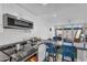 Bright, open kitchen with stainless steel appliances, modern cabinetry, and a breakfast bar with seating at 4411 N 40Th St # 59, Phoenix, AZ 85018
