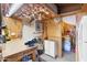 Organized garage with workbench, shelving, and ample storage space at 535 S Alma School Rd # 85, Mesa, AZ 85210