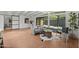 Stylish living room with modern decor and glass doors leading to outdoor space at 5815 N 10Th Pl, Phoenix, AZ 85014