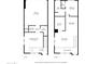 Detailed floor plan showcases layout with garage, recreation room, kitchen, living room, bedroom, and modern design at 625 S Roosevelt St, Tempe, AZ 85281