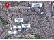 Community map highlighting the proximity to local businesses, amenities, pool and clubhouse at 6767 E Nightingale Star Cir, Scottsdale, AZ 85266