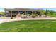 The Vistas Pavilion at Las Sendas with beautiful desert landscaping and architecture at 7445 E Eagle Crest Dr # 1145, Mesa, AZ 85207