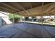 Covered back patio area with plenty of space for outdoor living and entertaining at 8017 W Eugie Ave, Peoria, AZ 85381