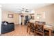 This living room is connected to the dining area and has tile floors at 8602 N 27Th Ave, Phoenix, AZ 85051