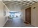 Covered patio with comfortable seating, perfect for relaxation and enjoying the outdoors at 8840 E Sunland Ave # 137, Mesa, AZ 85208