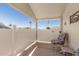 Comfortable porch featuring seating and a view of the serene surrounding landscape at 8840 E Sunland Ave # 137, Mesa, AZ 85208