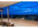 Relaxing covered patio boasting scenic views, ideal for enjoying serene evenings outdoors at 11426 E Quail Ln, Cave Creek, AZ 85331