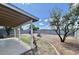 This large backyard is perfect for entertaining with a covered patio and mature shade tree at 1309 W 10Th St, Tempe, AZ 85281