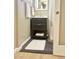 Bathroom features hexagon tile floors, marble counters, and modern vanity at 1309 W 10Th St, Tempe, AZ 85281