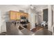 Functional kitchen layout with modern appliances and ample counter space at 1350 S Greenfield Rd # 1040, Mesa, AZ 85206