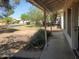 Covered porch with desert landscaping, street and neighborhood views at 1363 E Clarendon Ave, Phoenix, AZ 85014