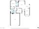 Detailed floor plan showcasing the layout of the house, including the Primary bedroom and living room at 15161 W Cactus Ridge Way, Surprise, AZ 85374