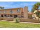 Backyard view featuring a patio area, neutral color scheme, and desert landscaping at 16276 E Rosetta Dr # 58, Fountain Hills, AZ 85268