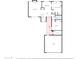 First floor plan featuring living room, eat-in kitchen, bedroom, bathroom, utility room and garage at 16276 E Rosetta Dr # 58, Fountain Hills, AZ 85268