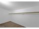 Walk-in closet featuring a single rack for plenty of storage at 19601 N 7Th St # 2095, Phoenix, AZ 85024