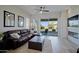 Cozy living room with outdoor views at 26624 N 41St St, Cave Creek, AZ 85331