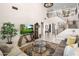 Open floor plan features a large living room with staircase and high ceilings at 31156 N 137Th Ln, Peoria, AZ 85383