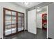 Mud room with washer/dryer hookups and direct access to a bonus room at 3711 S Judd St, Tempe, AZ 85282