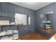 Well-organized storage room with shelves and mirrors, perfect for linens and other household items at 3711 S Judd St, Tempe, AZ 85282